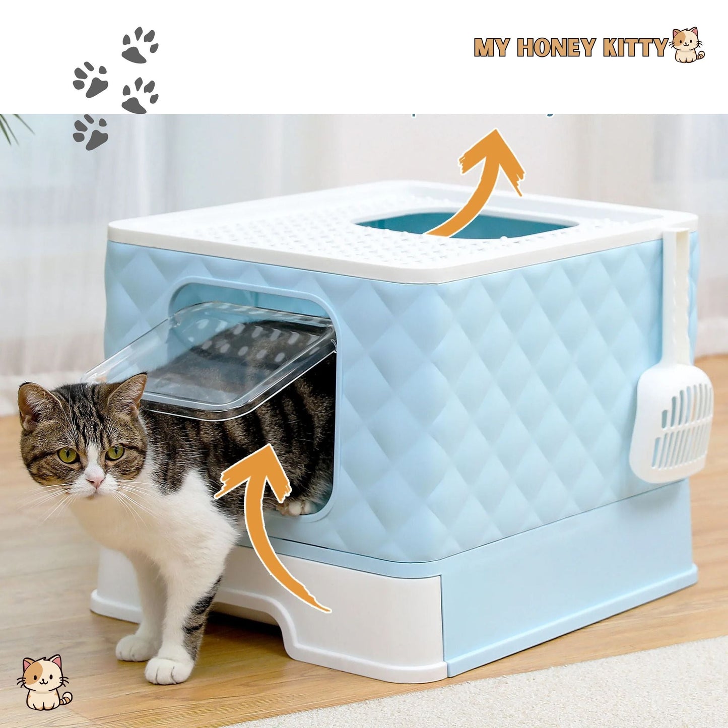 Bac à litière pour chat RoyalCat™ - My Honey Kitty