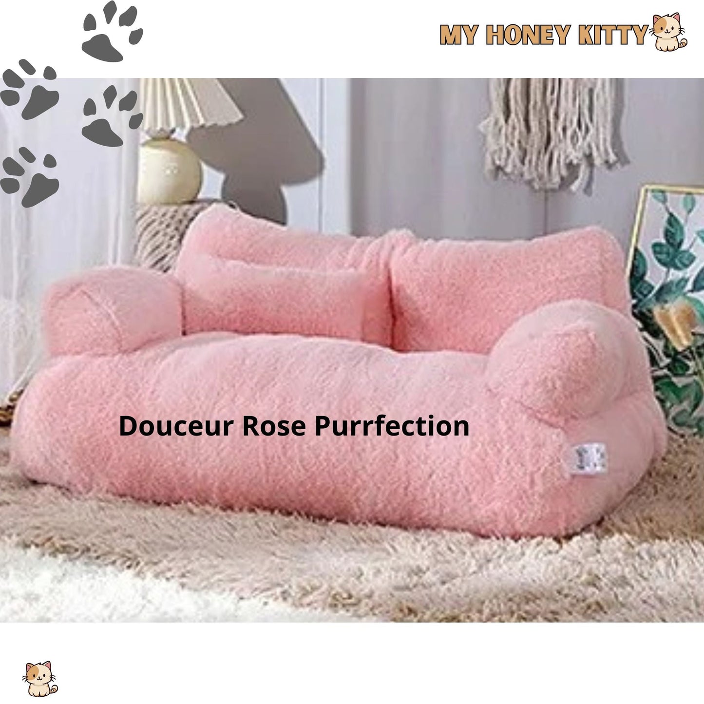 Canapé pour Chat Confort | CozyPurr ™ - My Honey Kitty