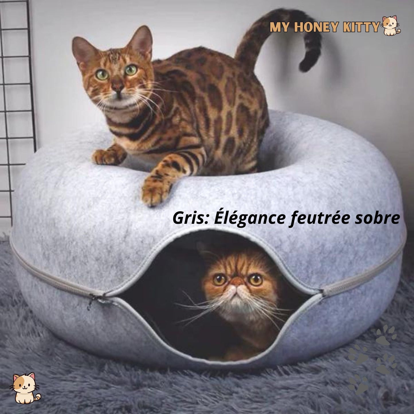 Niche pour chat | TunelGriffe ™ - My Honey Kitty